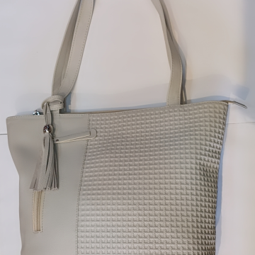 Bolso dos cremalleras y bolsillo externo