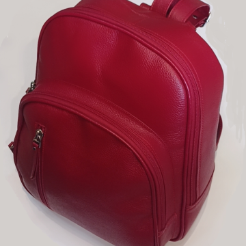 Morral con cremallera externa